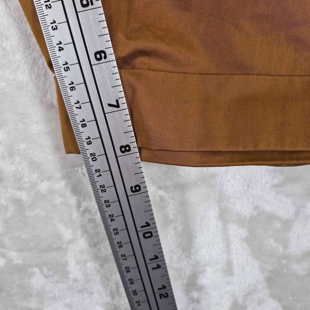 Spier & Mackay Shorts Men's 38 Brown High Rise Pleated Cuffed Adjustable NWT - Picture 4 of 8
